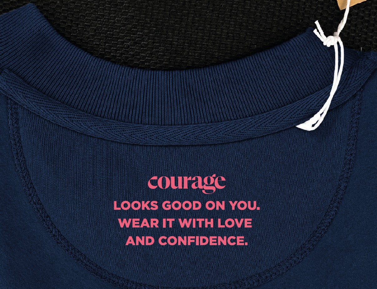 Charity Sweatshirt - Courage
