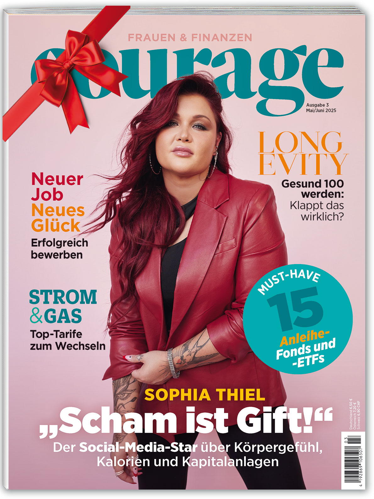 Ein Jahr Courage verschenken (6 Ausgaben - print)