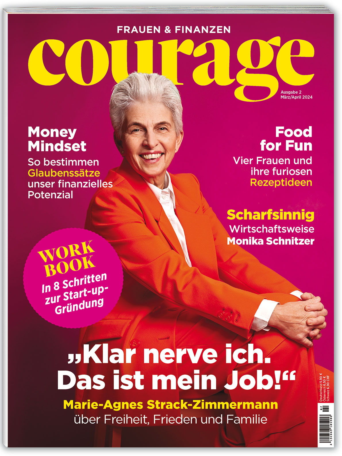 6 Ausgaben Courage (Jahresabo - print)