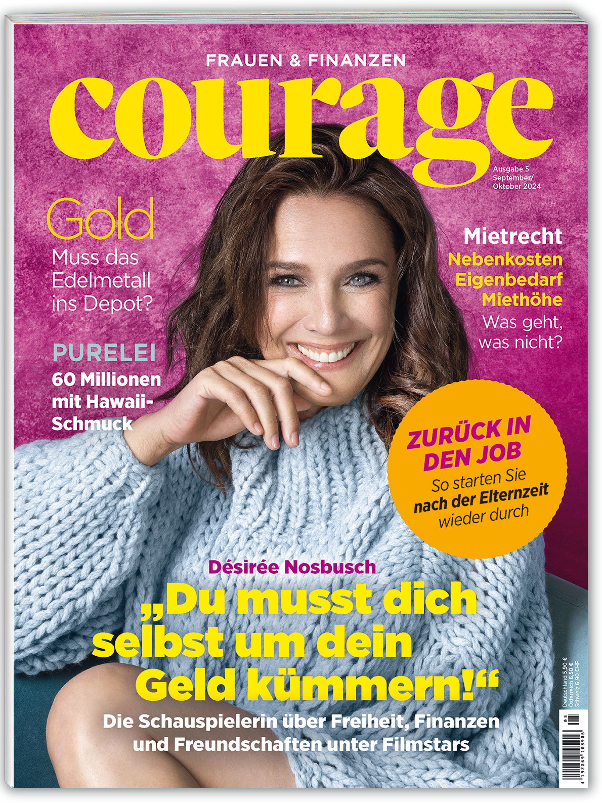 3 Ausgaben Courage (Probeabo) für 15€